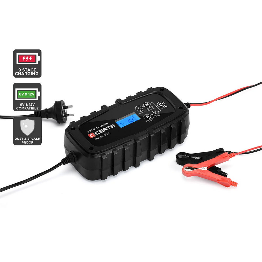 Certa Battery Charger 6V/12v Outbax