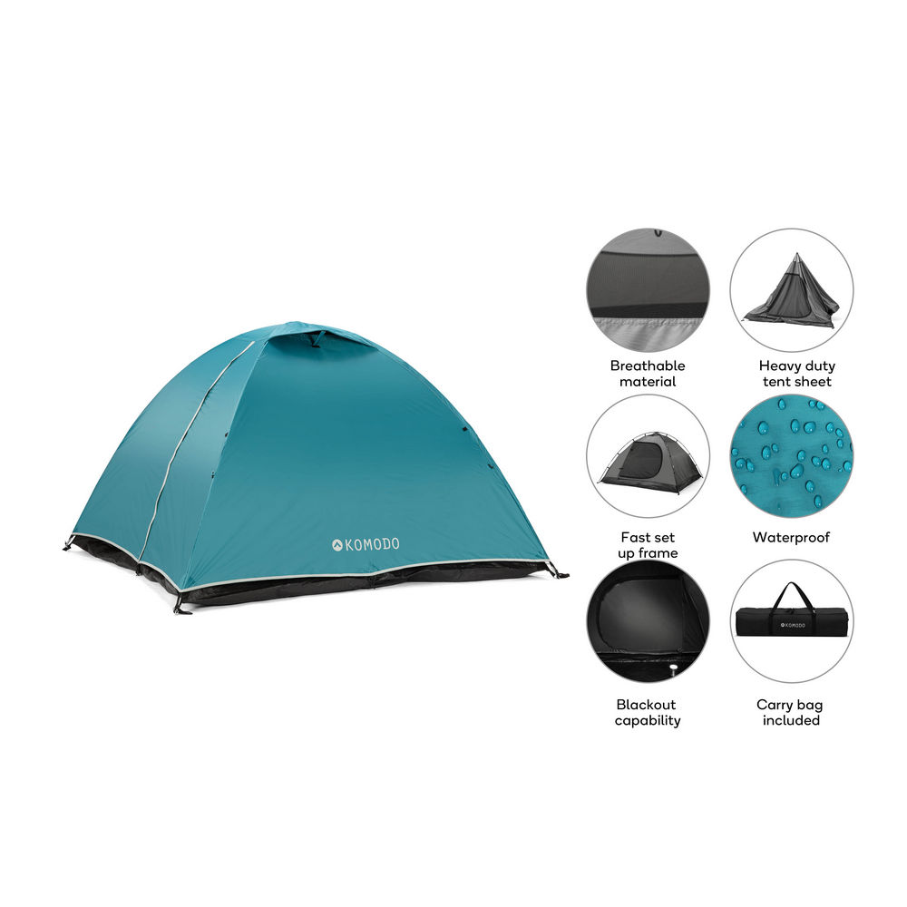 Komodo Tent Dome Camping (3 Person) Outbax