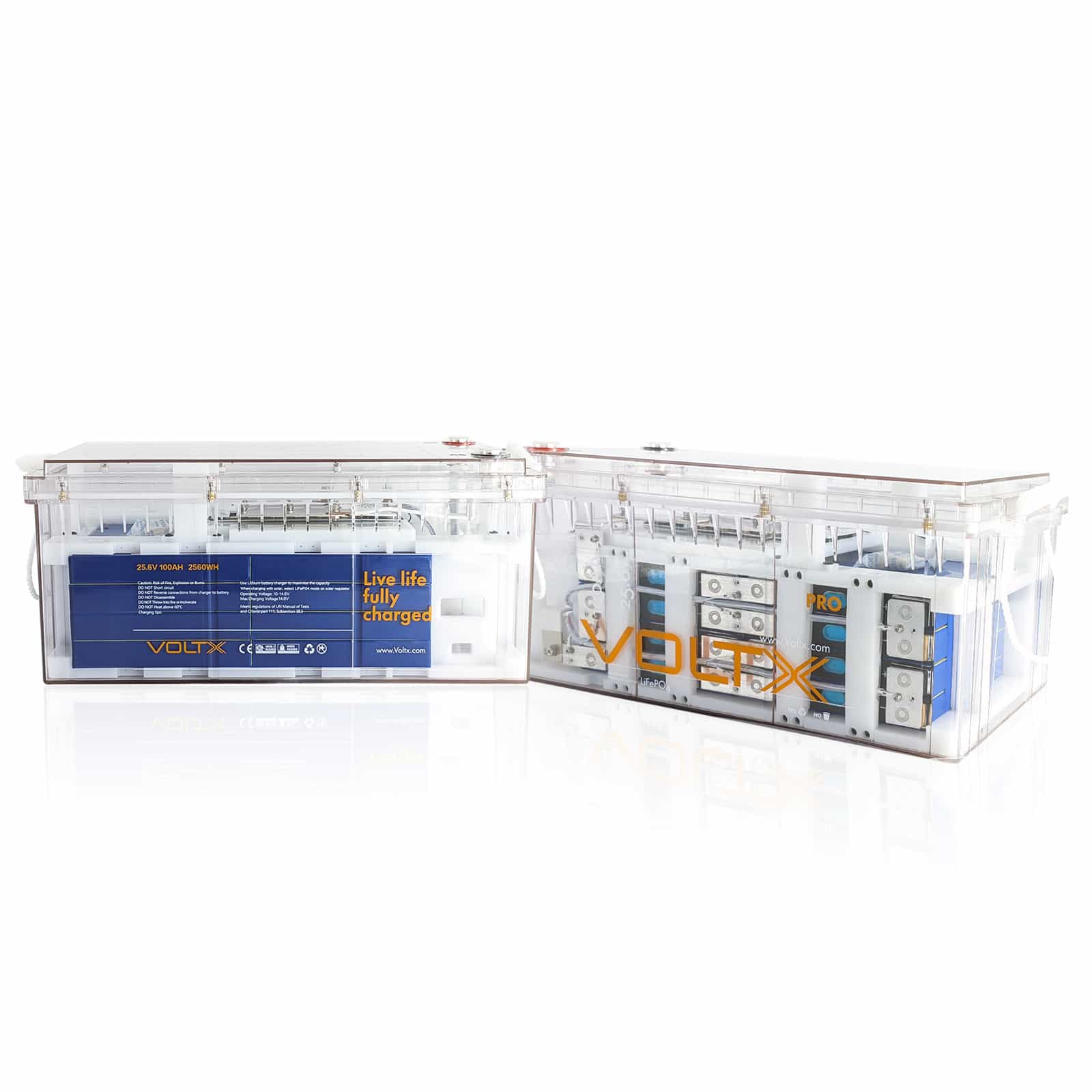 VoltX 24V 100Ah Pro Lithium LiFePO4 Battery