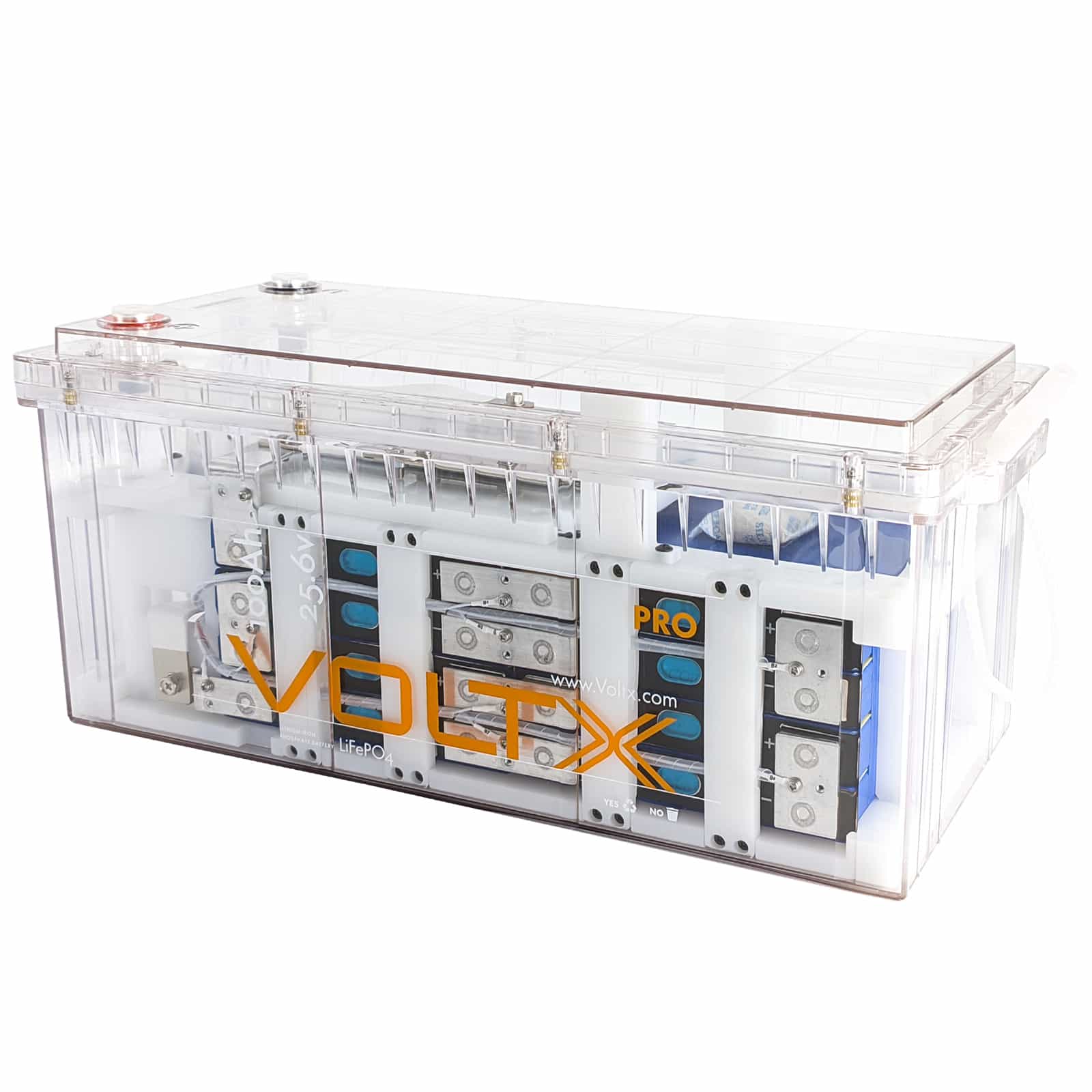 VoltX 24V 100Ah Pro Lithium LiFePO4 Battery