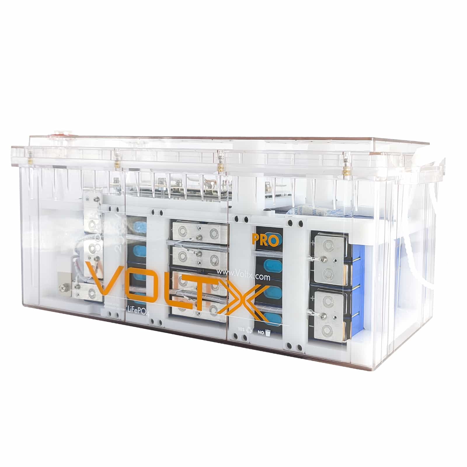 VoltX 24V 100Ah Pro Lithium LiFePO4 Battery